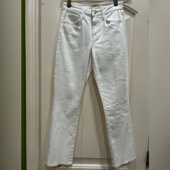 L’AGENCE Nadia High Rise cropped straight jeans size 23 Brand New - Picture 5 of 8